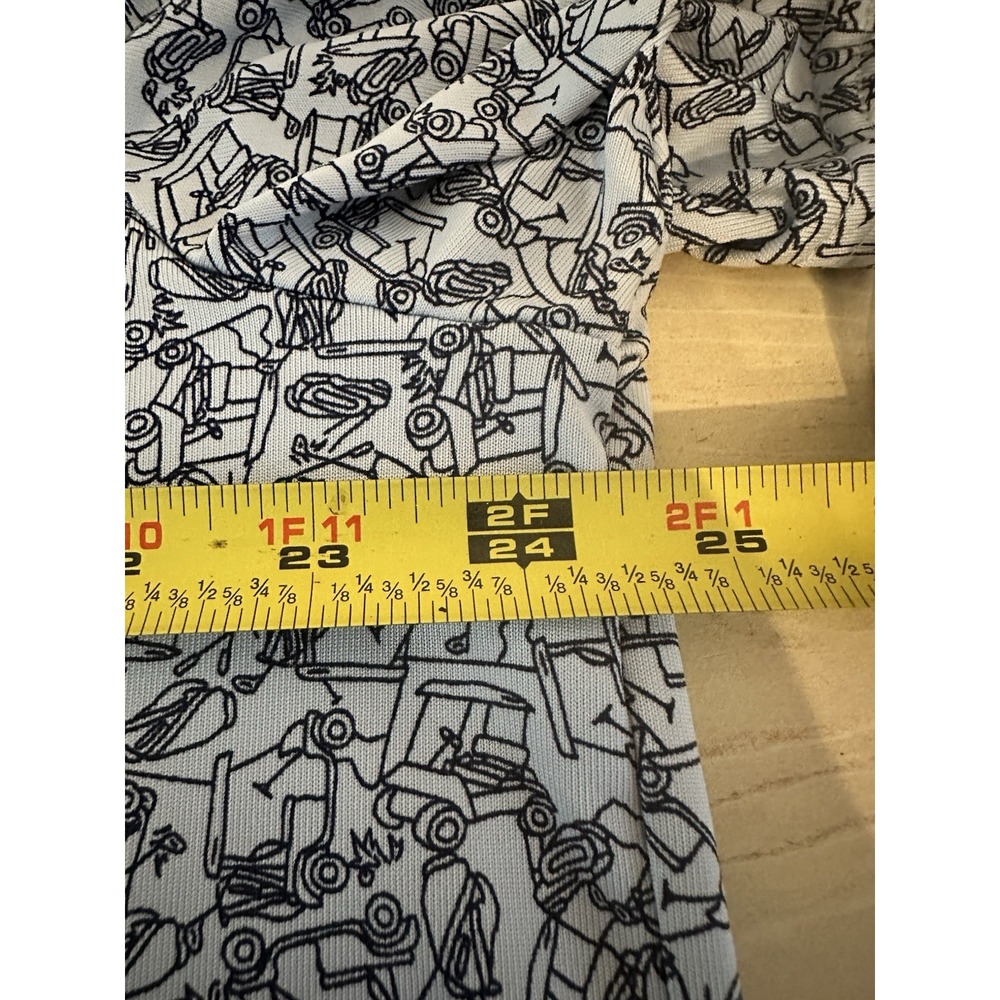 Under Armour Golf Cart Print Playoff Polo Shirt PGA National Palm Beach Size XL - Picture 5 of 7
